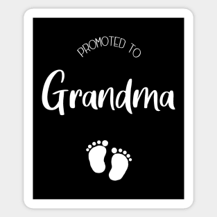 Promoted to grandma Sticker